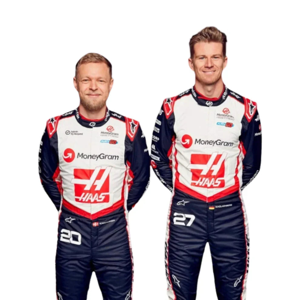 2024 Nico Hulkenberg Haas F1 Race Suit - Fine Racewears