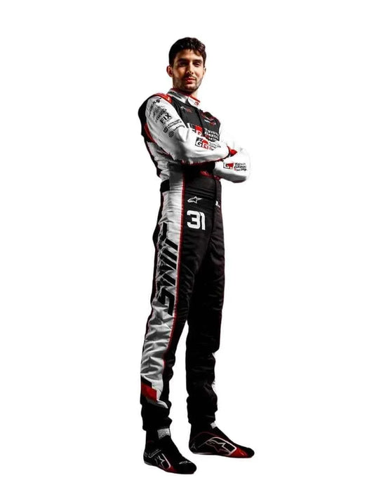 2026 F1 Racing Suit Worn by Esteban Ocon & Oliver Bearman | Haas F1 Team