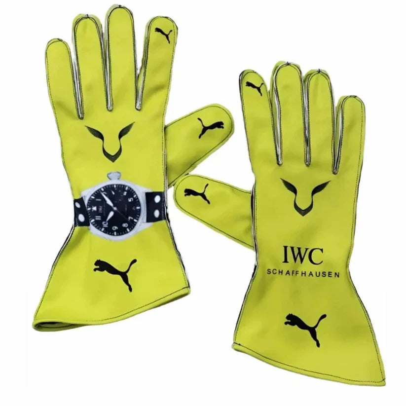 2024 Lewis Hamilton Mercedes F1 Race Gloves - Fine Racewears