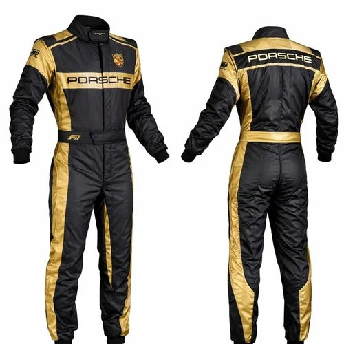 Go-Kart Racing Suit Karting Suit Digital Printed One Piece Karting Race Outfit Porsche - Fine Racewears