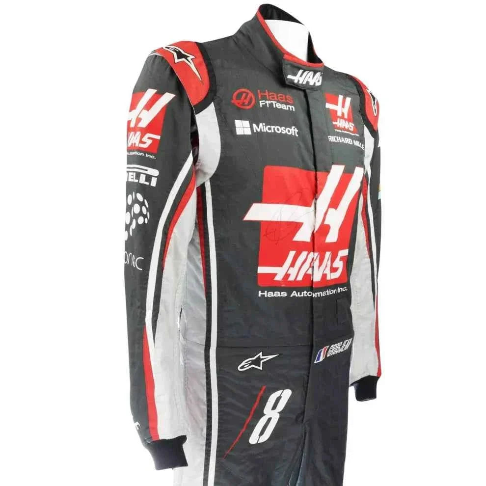 Kevin Magnussen 2017 Signed Grand Prix Haas F1 Racing Suit