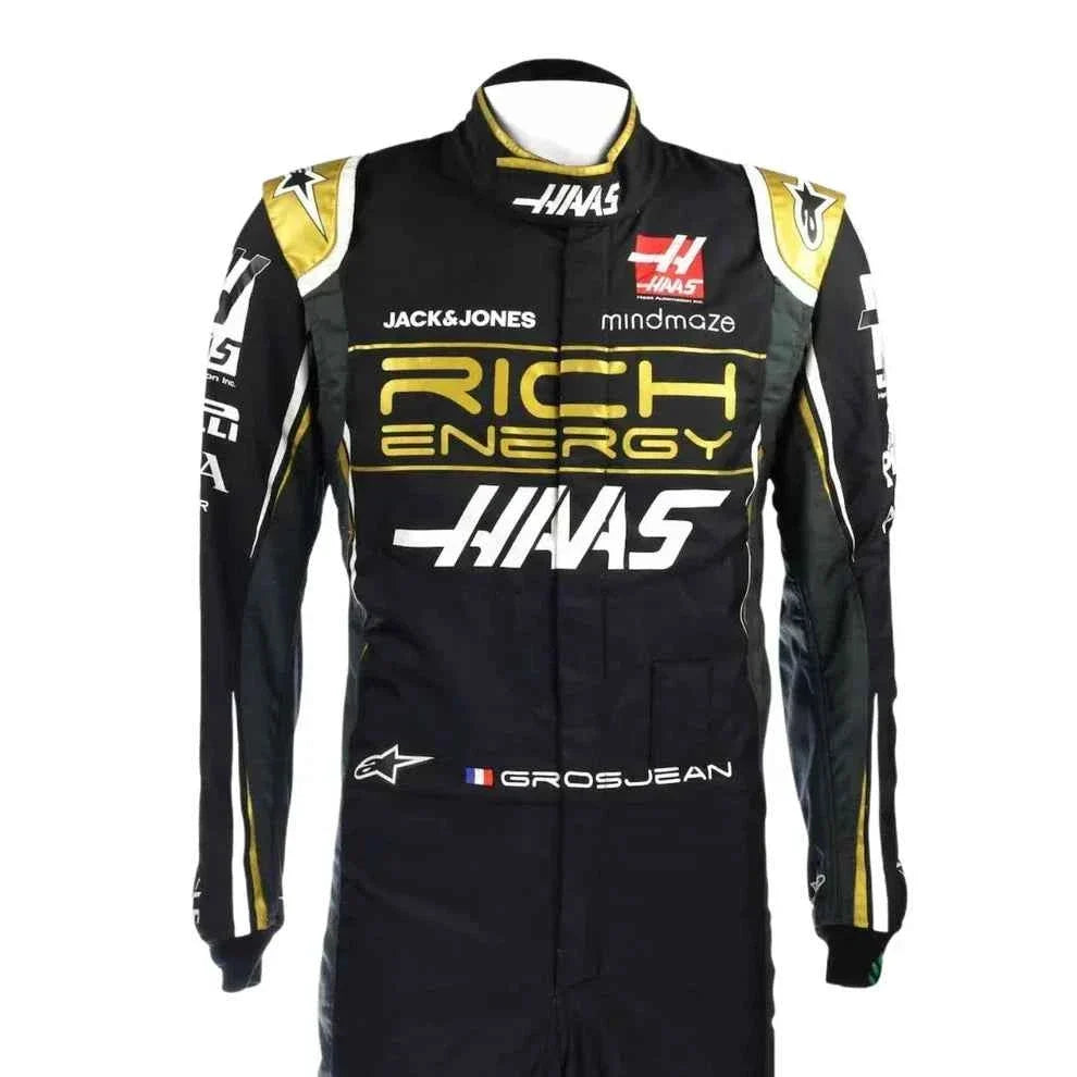 Romain Grosjean 2019 Haas F1 Racing Suit