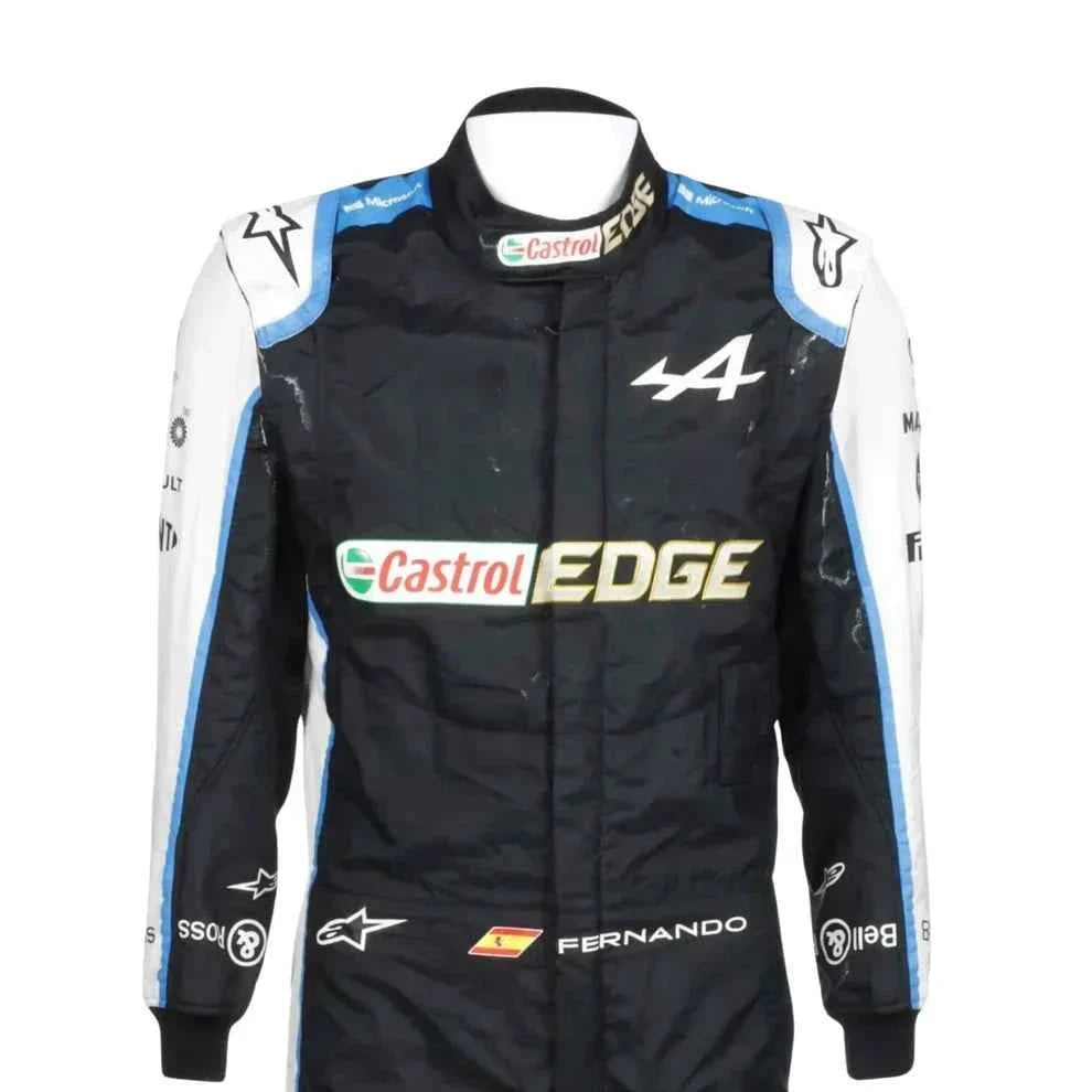 Fernando Alonso 2021 Alpine F1 Racing Suit