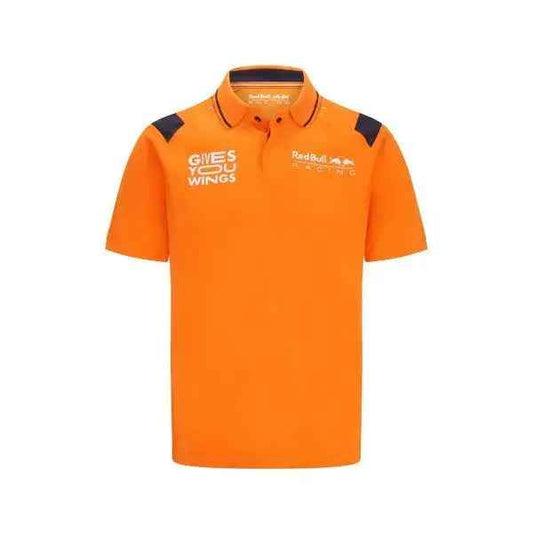 2022 Verstappen Orange Red Bull Racing Men’s Polo Shirt