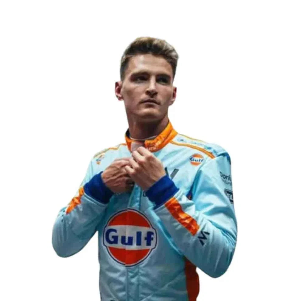Logan Sargeant 2023 Gulf Singapore GP Williams F1 Racing Suit