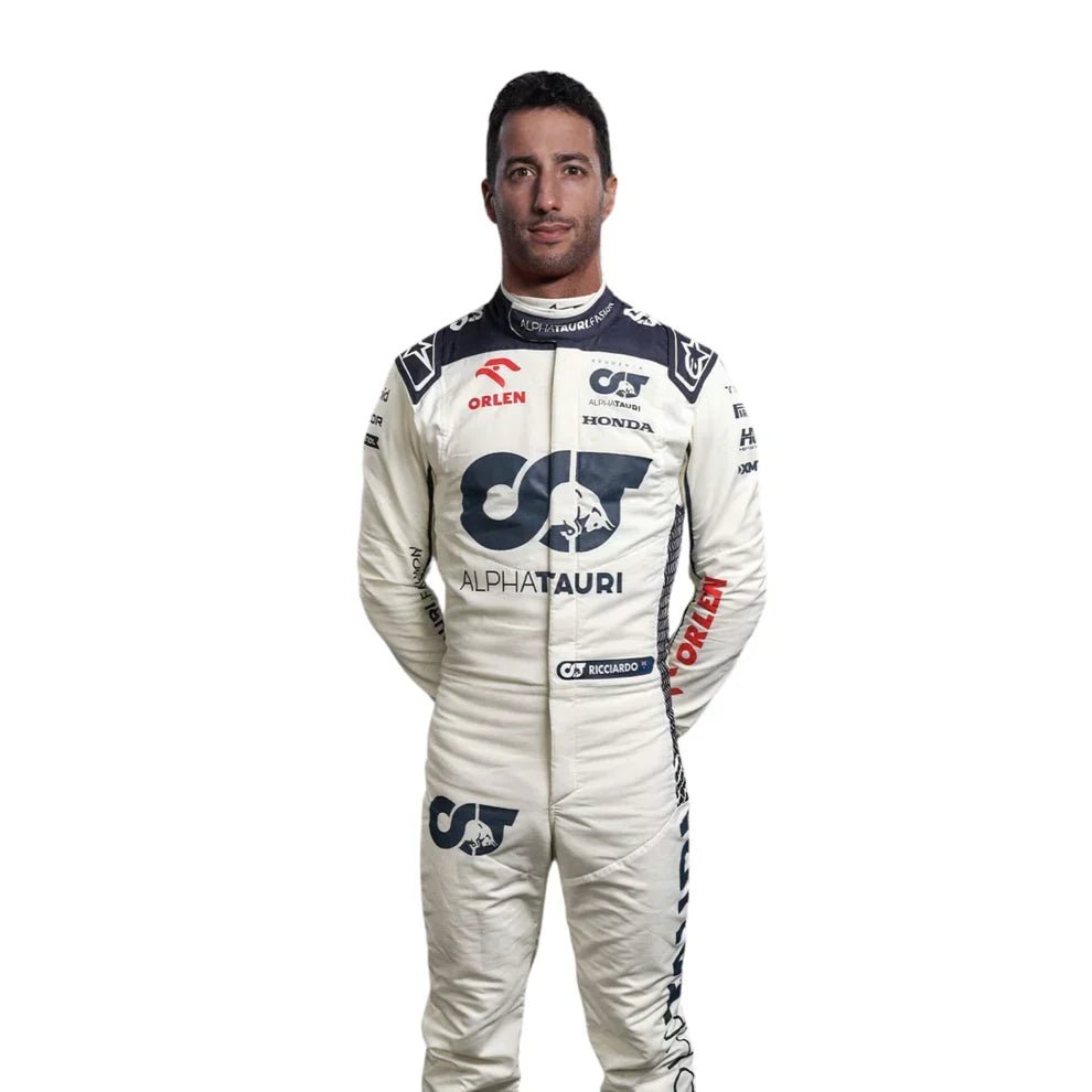 2023 Daniel Ricciardo AlphaTauri F1 Race Suit - Fine Racewears