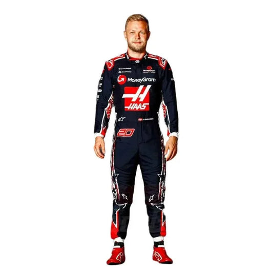 Kevin Magnussen 2023 Special Austin USA Grand Prix Haas F1 Racing Suit