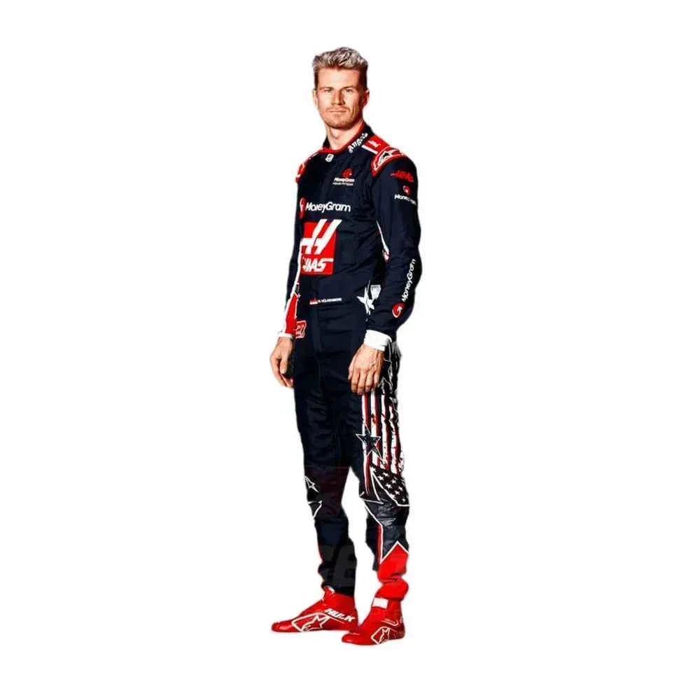 Nico Hülkenberg 2023 Special Austin USA Grand Prix Haas F1 Racing Suit