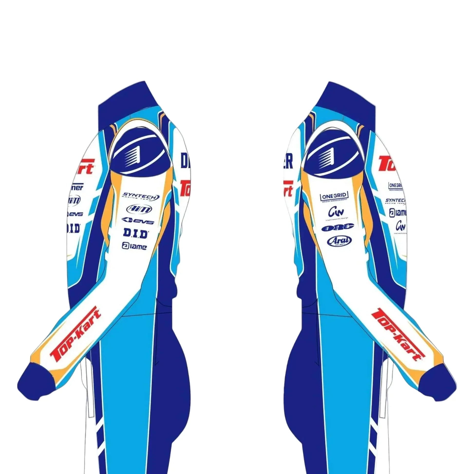 2023 Top Kart Racing Go Kart Race Suit