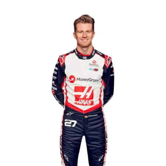 2024 Nico Hulkenberg Haas F1 Race Suit - Fine Racewears