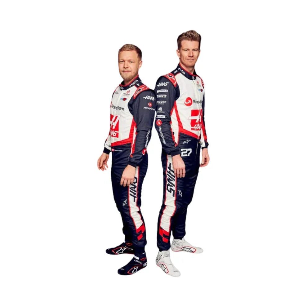 2024 Nico Hulkenberg Haas F1 Race Suit - Fine Racewears