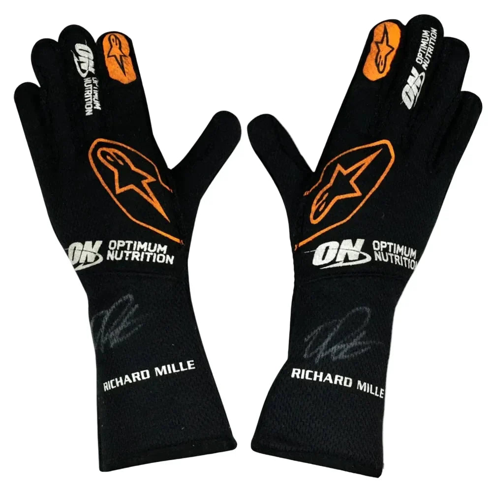 2024 Oscar Piastri McLaren F1 Race Gloves - Fine Racewears