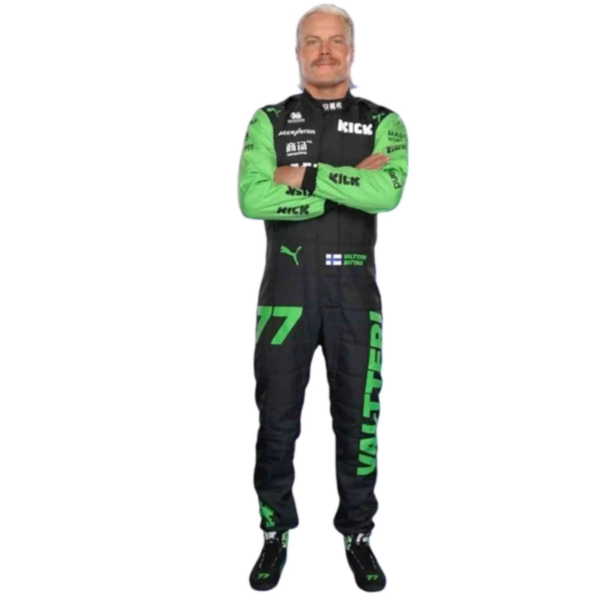 2024 Valtteri Bottas Kick Sauber F1 Race Suit - Fine Racewears