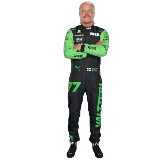 2024 Valtteri Bottas Kick Sauber F1 Race Suit - Fine Racewears