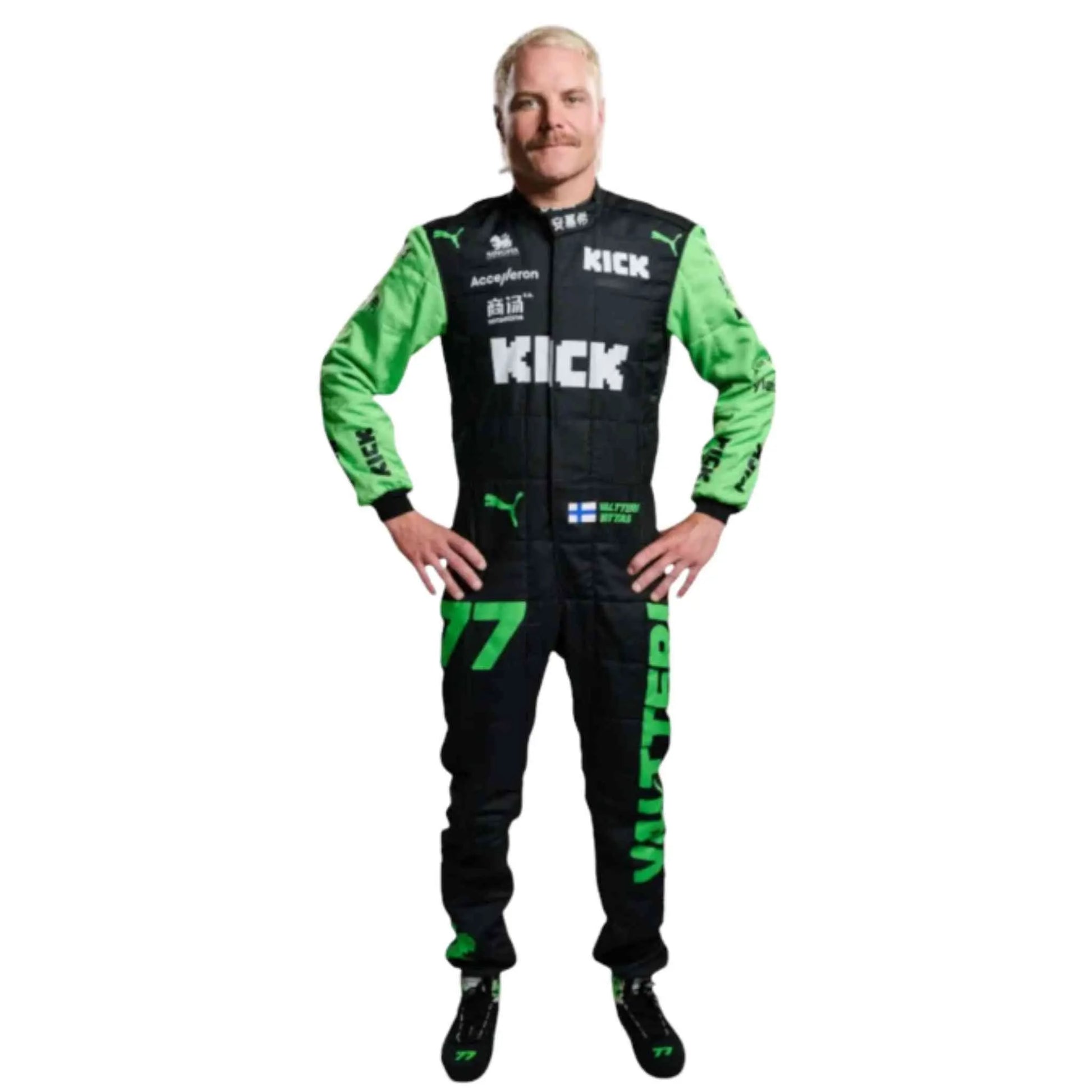 2024 Valtteri Bottas Kick Sauber F1 Race Suit - Fine Racewears