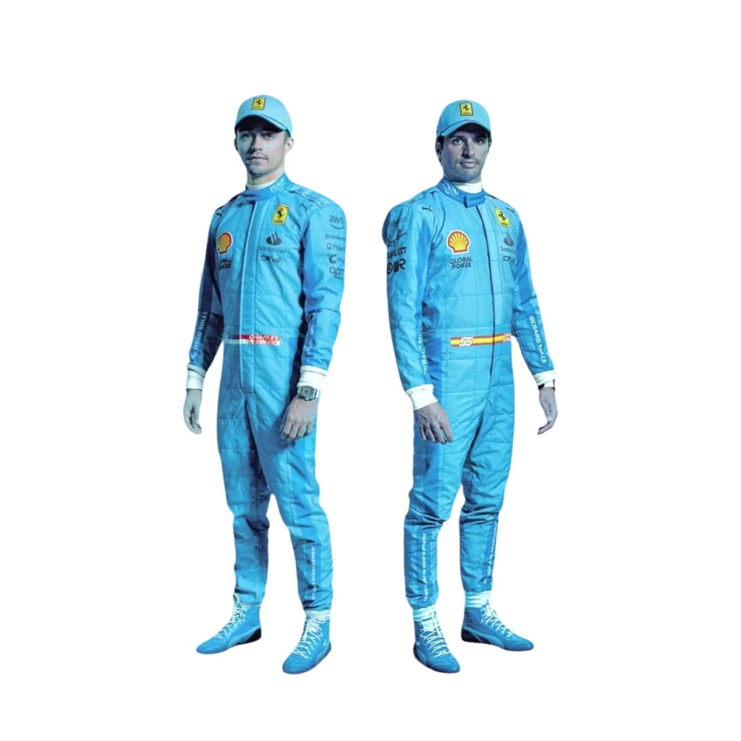 2024 Carlos Sainz Miami GP F1 Racing Suit | Fine Racegear - Fine Racewears
