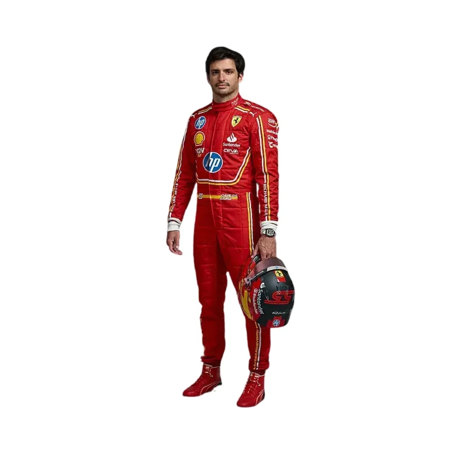 2024 Carlos Sainz Monaco GP F1 Racing Suit | Fine Racegear - Fine Racewears
