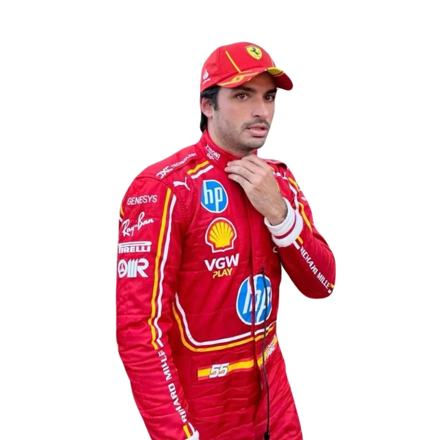 2024 Carlos Sainz Monaco GP F1 Racing Suit | Fine Racegear - Fine Racewears