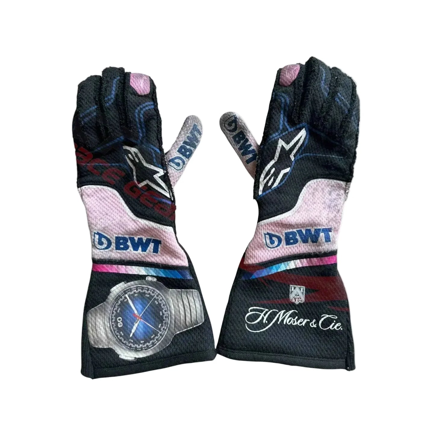 2024 Esteban Ocon Alpine F1 Race Gloves