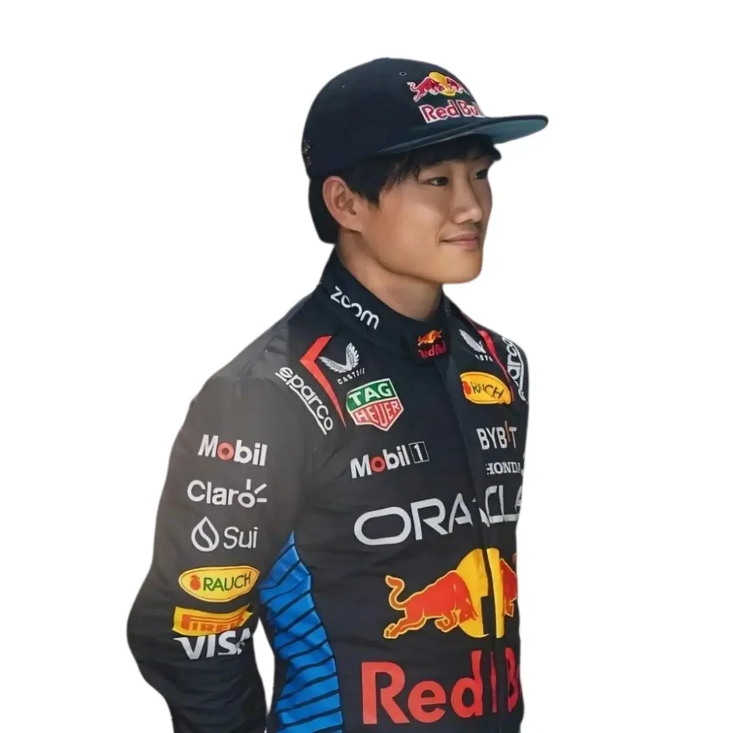 2025 Yuki Tsunoda Abu Dhabi GP F1 Racing Suit | Fine Racegear - Fine Racewears