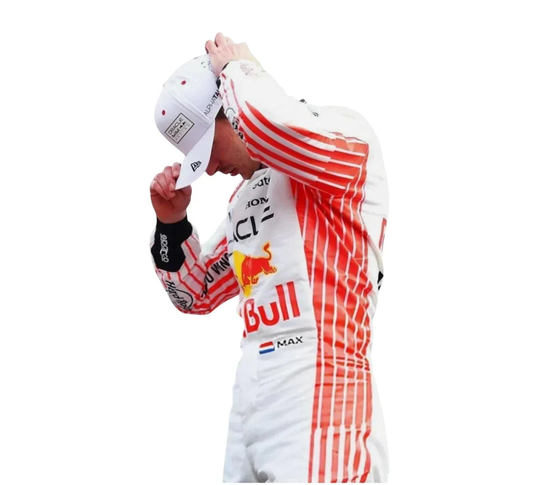 2025 Max Verstappen Red Bull Japanese GP F1 Race Suit - Fine Racewears
