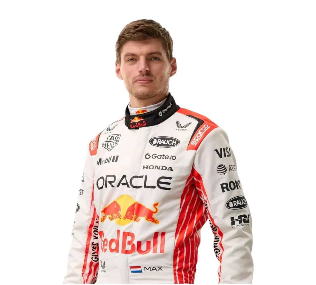 2025 Max Verstappen Red Bull Japanese GP F1 Race Suit - Fine Racewears