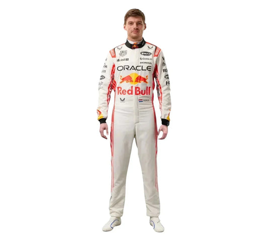2025 Max Verstappen Red Bull Japanese GP F1 Race Suit - Fine Racewears