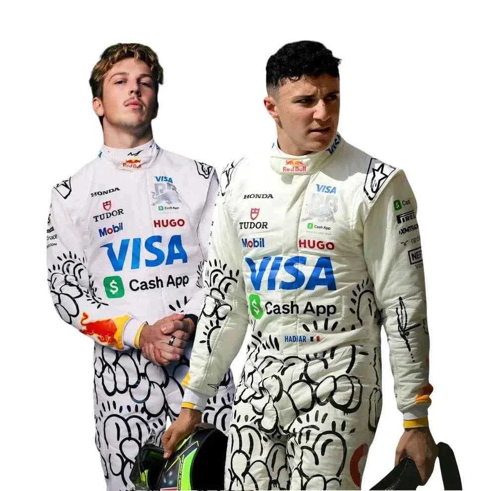 2025 F1 Racing Costume Worn by Isack Hadjar & Liam Lawson – British GP