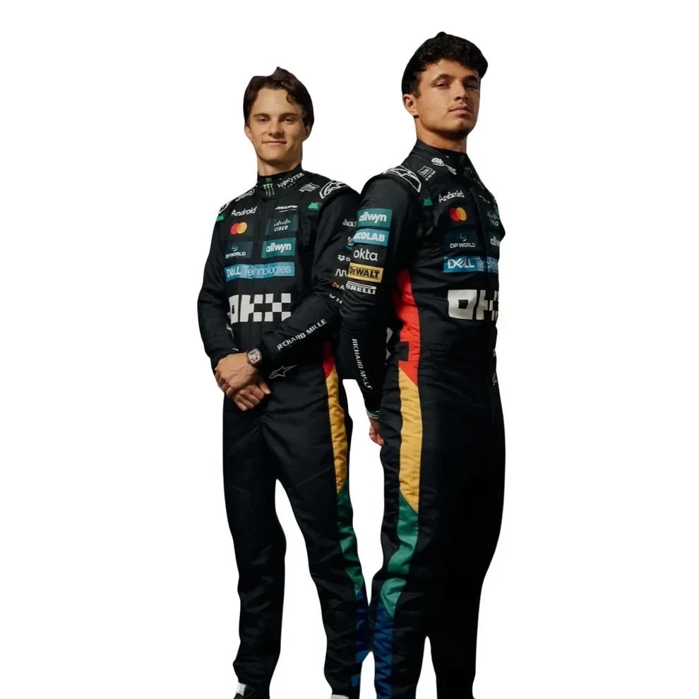 2025 Oscar Piastri McLaren British GP Race Suit - Fine Racewears