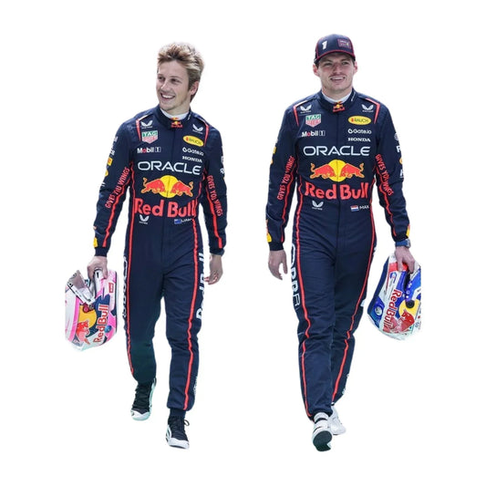 2025 Max Verstappen & Liam Lawson F1 Racing Suit | Fine Racegear - Fine Racewears