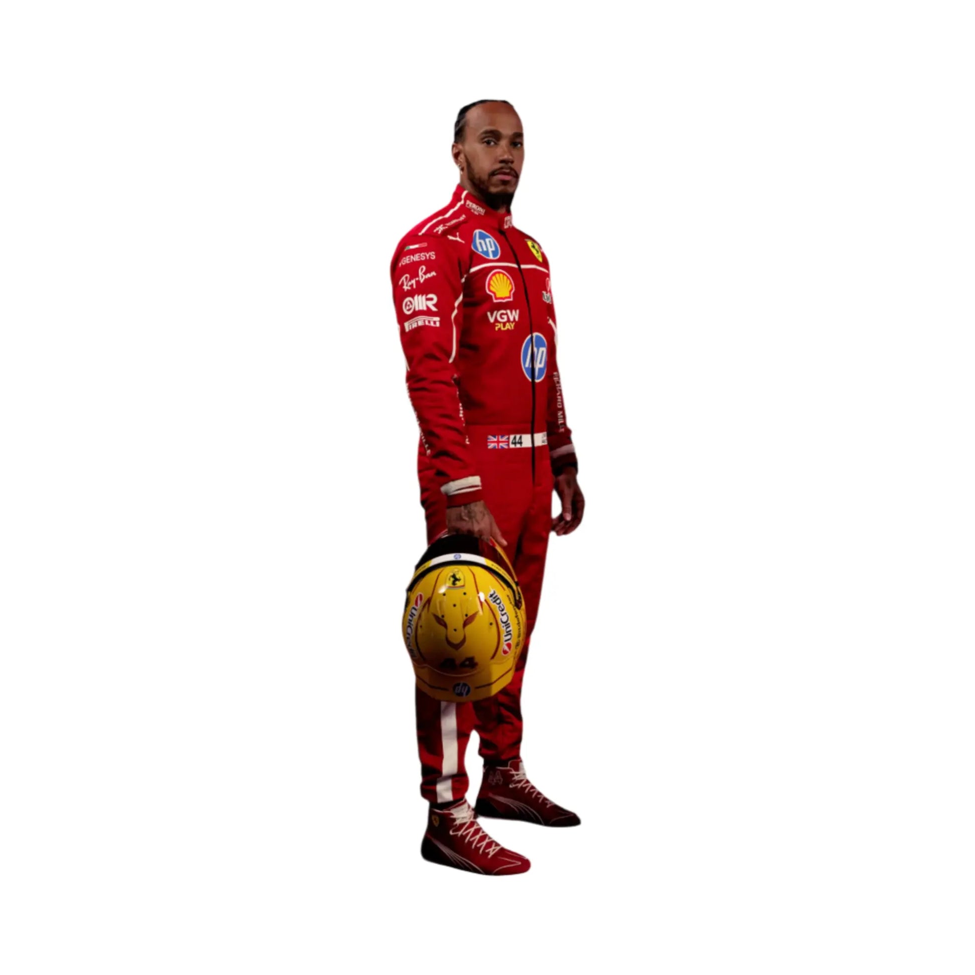 Lewis Hamilton 2025 Ferrari F1 Inspired Race Suit | Fine Racegear - Fine Racewears