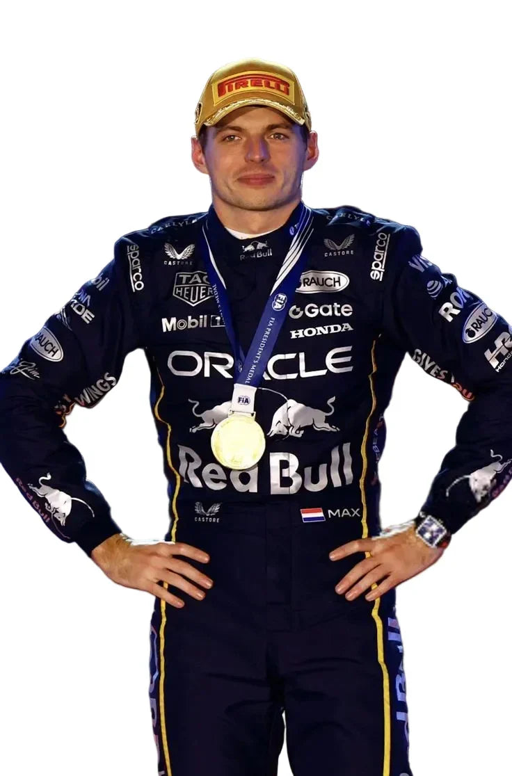 2025 Max Verstappen Las Vegas GP F1 Racing Suit | Fine Racegear - Fine Racewears