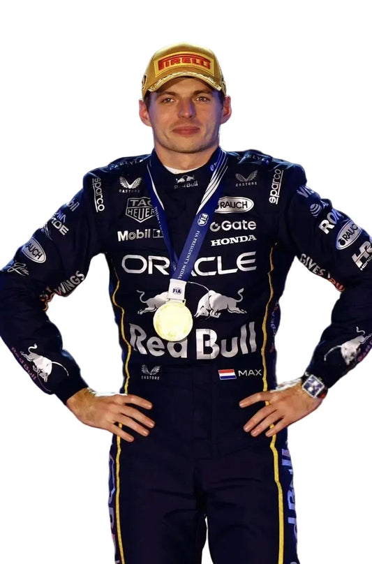 2025 Max Verstappen Las Vegas GP F1 Racing Suit | Fine Racegear - Fine Racewears
