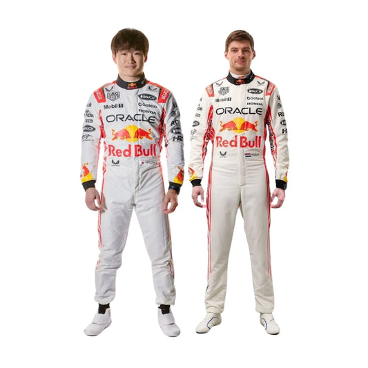 2025 Max Verstappen & Yuki Tsunoda Japanese GP F1 Racing Suit | Fine Racegear - Fine Racewears