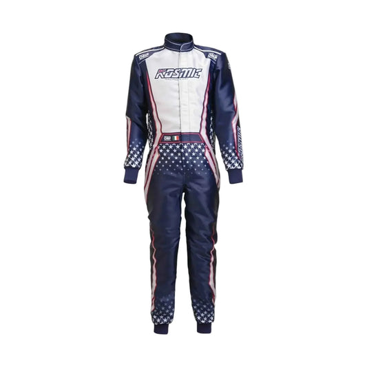 2025 OMP Kosmic Kart Go Kart Race Suit
