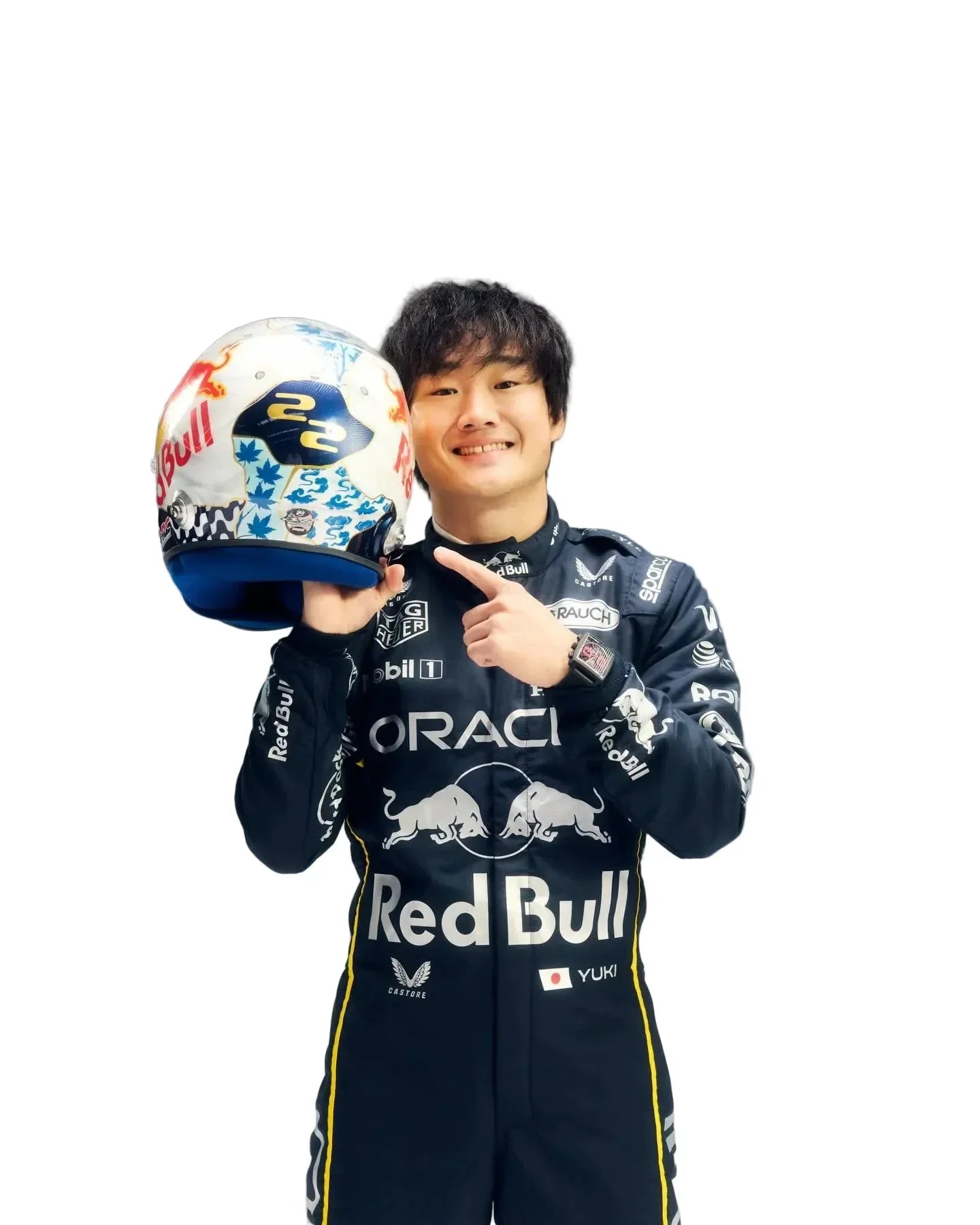 2025 Yuki Tsunoda Las Vegas GP F1 Racing Suit | Fine Racegear - Fine Racewears