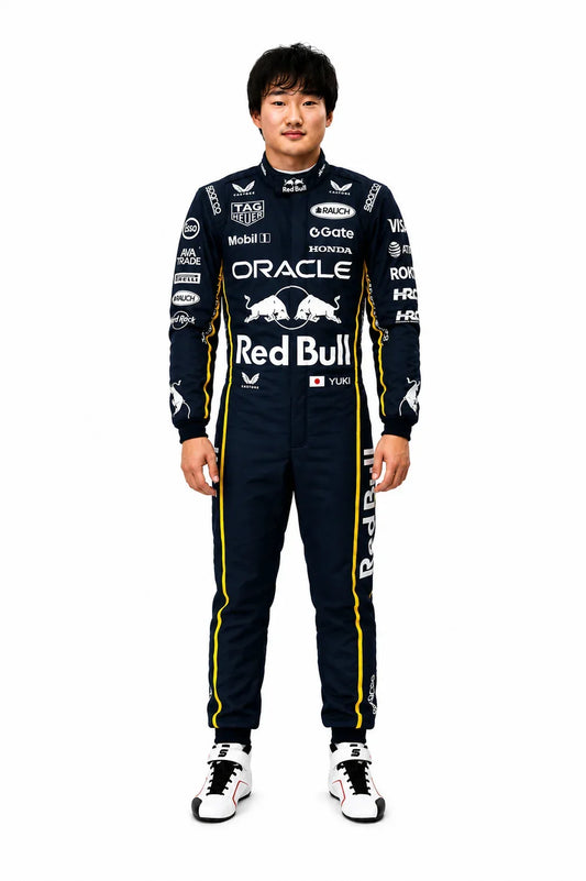 2025 Yuki Tsunoda Las Vegas GP F1 Racing Suit | Fine Racegear - Fine Racewears
