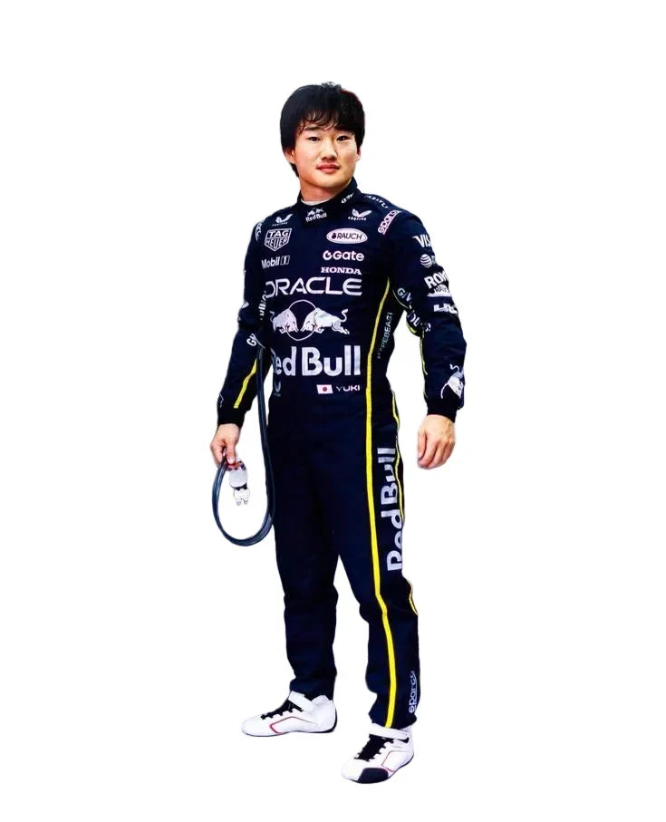 2025 Yuki Tsunoda Las Vegas GP F1 Racing Suit | Fine Racegear - Fine Racewears