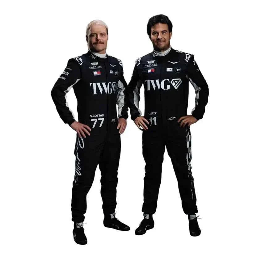 2026 F1 Racing Costume Worn By Valtteri Bottas and Sergio Perez