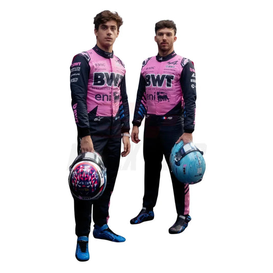 2026 Pierre Gasly & Franco Colapinto Formula One BWT Team Alpine Replica Racing Suit | Fine Racegear - Fine Racewears