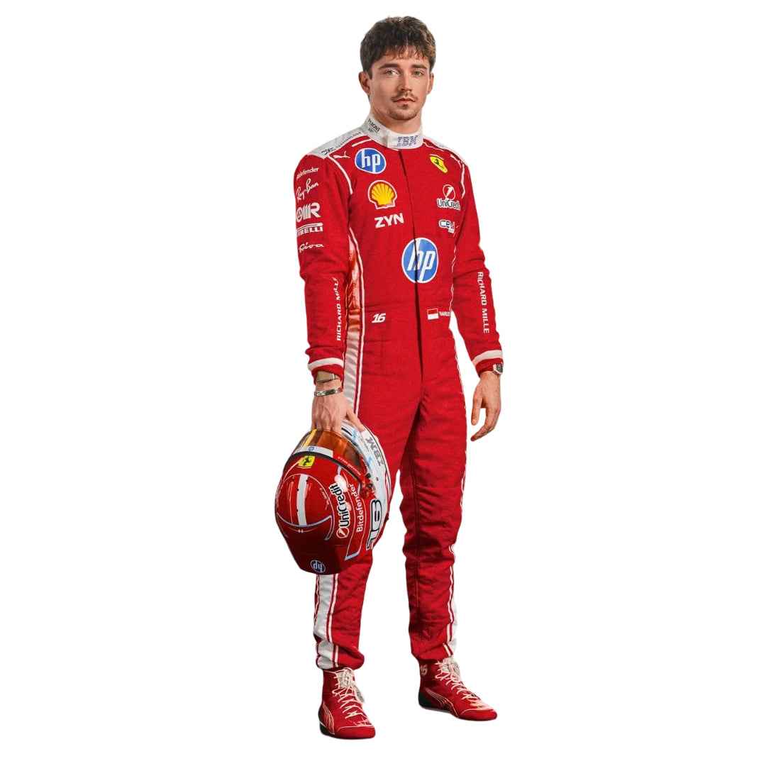2026 Charles Leclerc & Lewis Hamilton F1 Racing suit | Fine Racegear - Fine Racewears