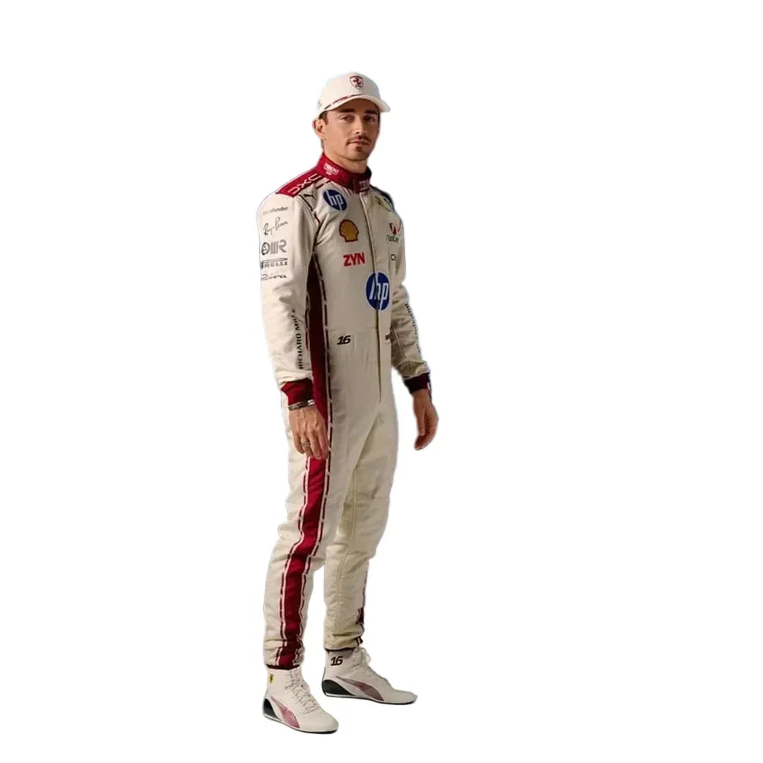 2026 Charles Leclerc Monaco GP F1 Racing Suit | Fine Racegear - Fine Racewears