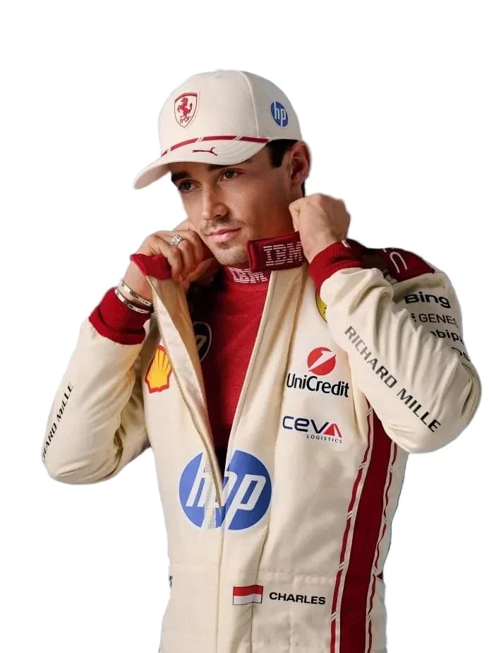 2026 Charles Leclerc Monaco GP F1 Racing Suit | Fine Racegear - Fine Racewears