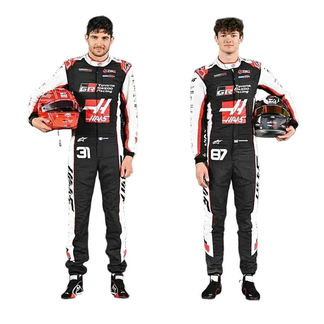 2026 F1 Racing Suit Worn by Esteban Ocon & Oliver Bearman | Haas F1 Team