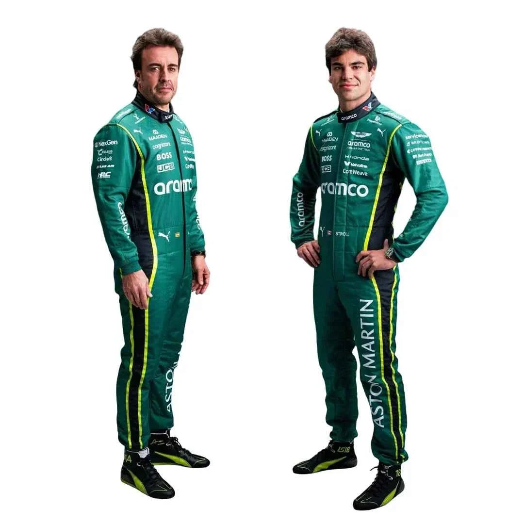 2026 Fernando Alonso & Lance Stroll Aston Martin F1 Racing Suit