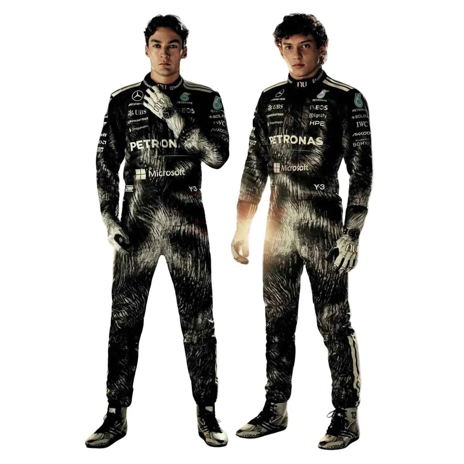 2026 George Russell & Kimi Antonelli Japanese GP Mercedes F1 Racing Suit