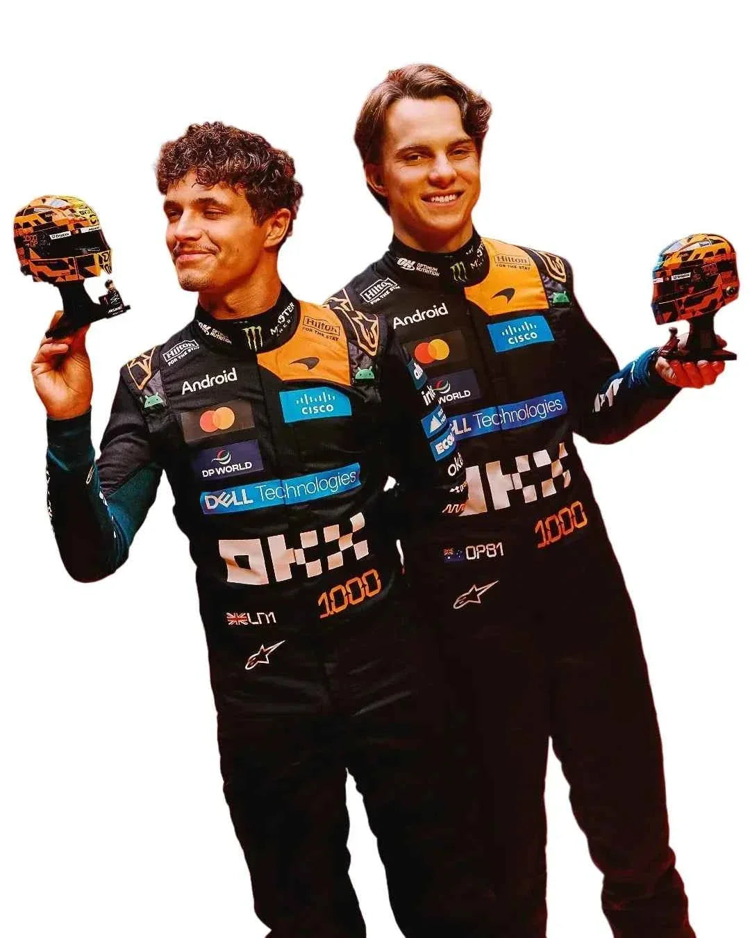 2026 Lando Norris & Oscar Piastri Monaco GP McLaren F1 Racing Suit