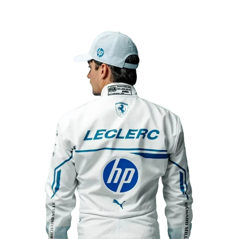 2025 Charles Leclerc Scuderia Ferrari Hp Monaco GP Race Suit - Fine Racewears