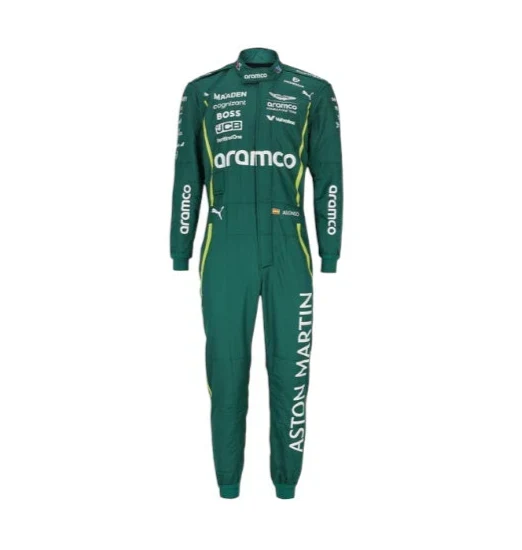 Fernando Alonso 2025 Aston Martin F1 Inspired Race Suit | Fine Racegear - Fine Racewears
