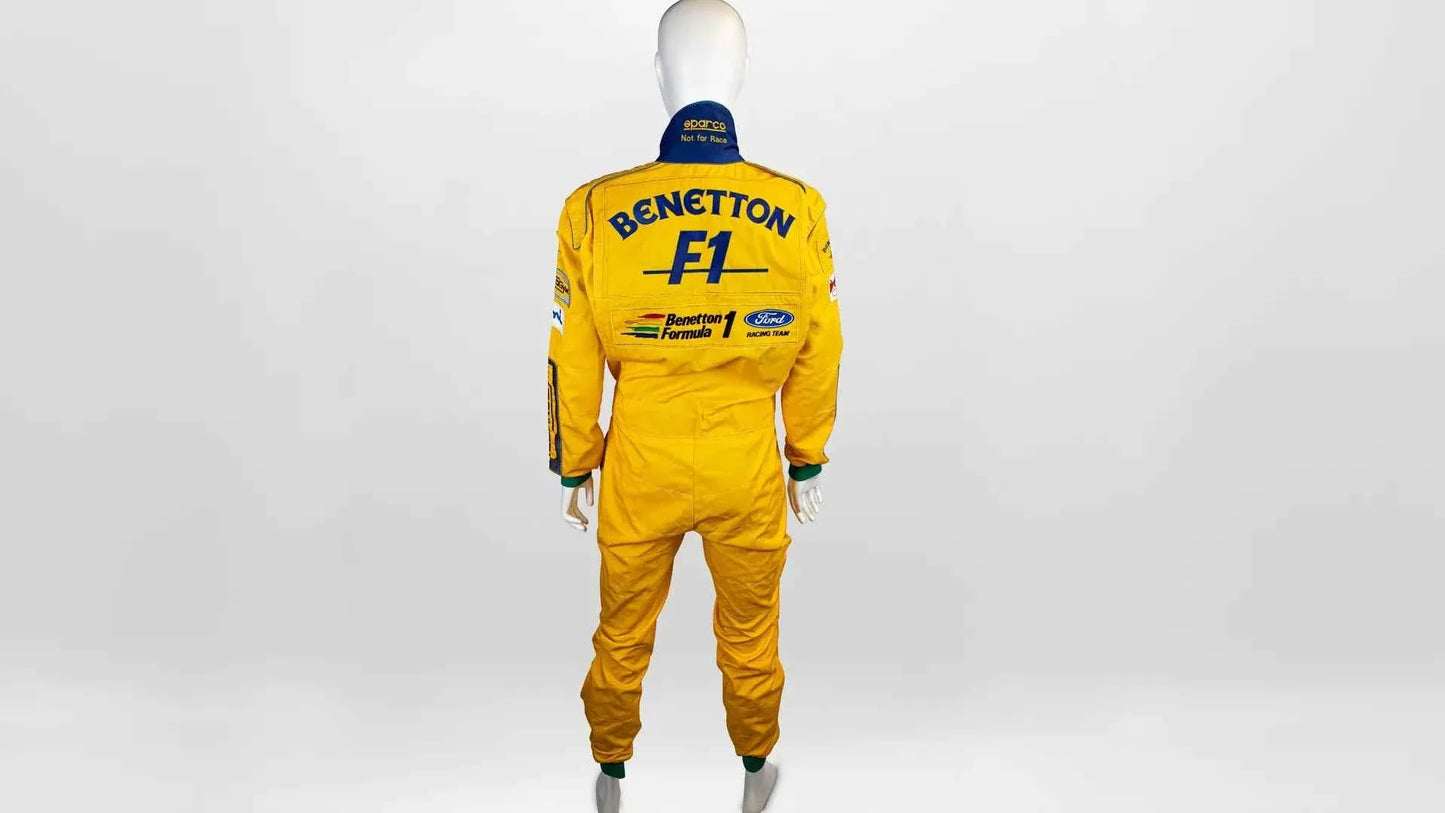 Michael Schumacher 1991 F1 Team Embroidery Replica Race Suit